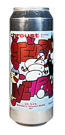 Pivovar Chroust - Štědrá NEIPA 2025 14° 0,5l (New England IPA)