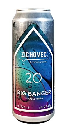 Rodinný pivovar Zichovec - Big Banger 20° 0,5l (Double NEIPA)