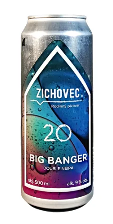 Rodinný pivovar Zichovec - Big Banger 20° 0,5l (Double NEIPA)