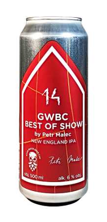 Rodinný pivovar Zichovec - GWBC Best of Show by Petr Malec 14° 0,5l (NEIPA)