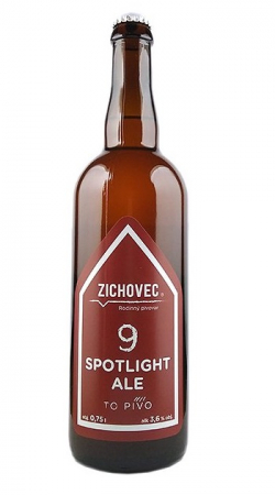 Rodinný pivovar Zichovec- Spotlight 9° 0,75l (American Pale Ale)