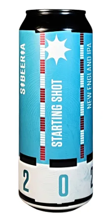 Pivovar Sibeeria - Starting Shot 15° 0,5l (New England IPA)