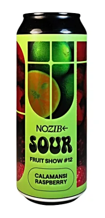 Pivovar Nozib - Sour Fruit Show #12 Calamansi, Raspberry 14° 0,5l (Sour Ale)