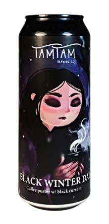 Tamtam Brewing Co. - Black Winter Day 16° 0,5l (Coffee Porter)