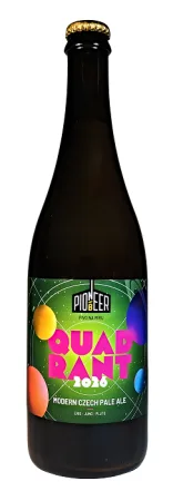 Pioneer Beer - Quadrant 2026 13° 0,75l (Modern Czech Pale Ale)