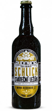 Pivovar Rudohor - Schlick sváteční ležák 11,8° 0,7l (Světlý ležák)