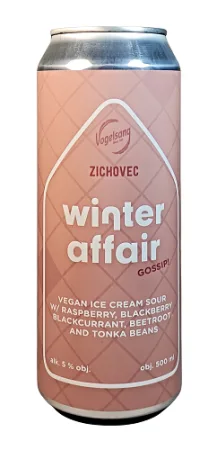 Rodinný pivovar Zichovec w/ Vogelsang - Winter Affair Gossip 18° 0,5l (Ice Cream Sour)