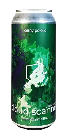 černý potoka - Cloud Scanner (Dolcita, Mosaic, Citra) 15° 0,5l (New England IPA)