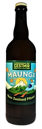 Pivovar Čestmír - Maunga 12° 0,75l (New Zealand Pilsner)