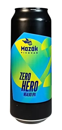 Pivovar Mazák - Zero Hero 0,5l (Nealko IPA)