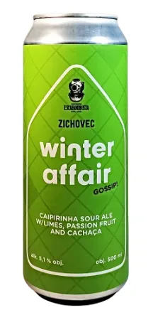 Rodinný pivovar Zichovec w/ Cervejaria Escafandrista - Winter Affair Gossip 12° 0,5l (Sour Ale)