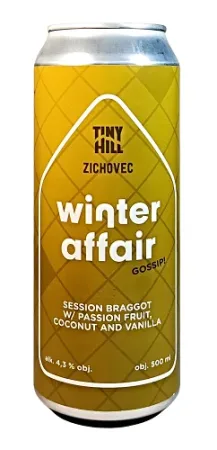 Rodinný pivovar Zichovec w/ Tiny Hill - Winter Affair Gossip 11° 0,5l (Session Braggot)