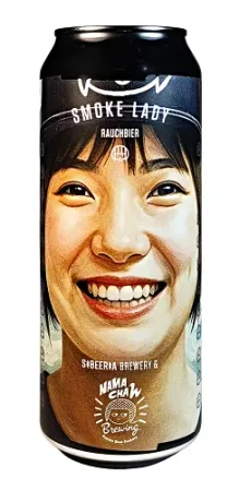 Pivovar Sibeeria w/ Namachan - Smoke Lady 14° 0,5l (Rauchbier)