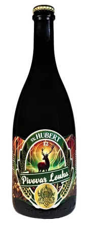 Pivovar Louka - Sv. Hubert 12° 0,75l (Kellerbier)