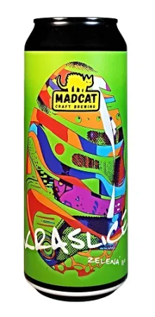 Pivovar MadCat - Kraslice 11° 0,5l (zelený ležák)