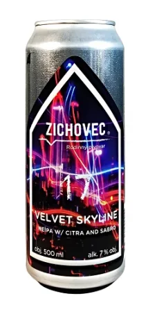 Rodinný pivovar Zichovec - Velvet Skyline 17° 0,5l (New England IPA)