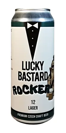 Lucky Bastard - Rocker 12° 0,5l (světlý ležák)
