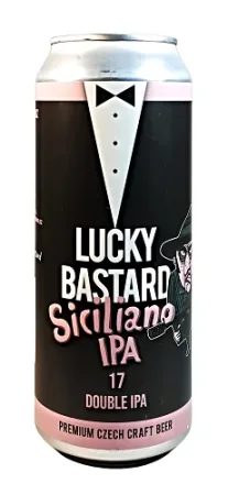 Lucky Bastard - Siciliano 17° 0,5l (Double IPA)