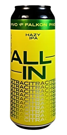 Pivovar Falkon - All-IN CITRA 15° 0,5L (Hazy IPA)