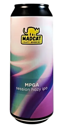 Pivovar MadCat - MPGA 12° 0,5l (Hazy Pale Ale)