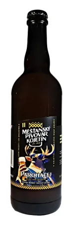 Pivovar Kojetín - Parohatej 11° 0,75l (světlý ležák)