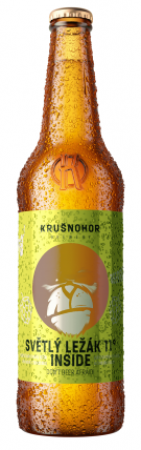 Pivovar Krušnohor - Jedenáctka 11° 0,7l (Světlý ležák)