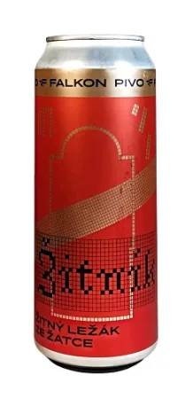 Pivovar Falkon - Žitník 11° 0,5l (žitný ležák)