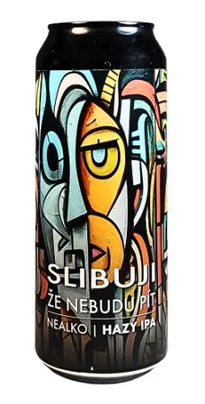 MAUS Craft Brewery - Slibuji, že nebudu pít 0,5l (nealko Hazy IPA)
