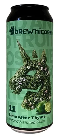 Pivovar Brewnicorn - Lime After Thyme 11° 0,5l (Leipzig Gose)