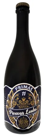 Pivovar Louka - Primáš 11° 0,75l (světlý ležák)