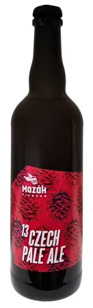 Pivovar Mazák - Czech Pale Ale 13° 0,75l (Pale Ale)