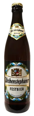 Weihenstephaner – Festbier 13° 0,5l (světlý ležák)