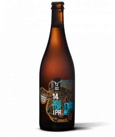 Pivovar Zlatá Kráva - TractorIPA 14° 0,7l (India Pale Ale )