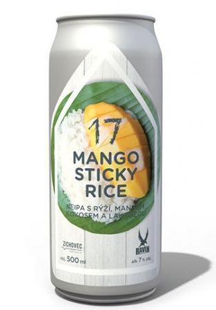 Rodinný pivovar Zichovec - Mango Sticky Rice 17° 0,5l (New England IPA)