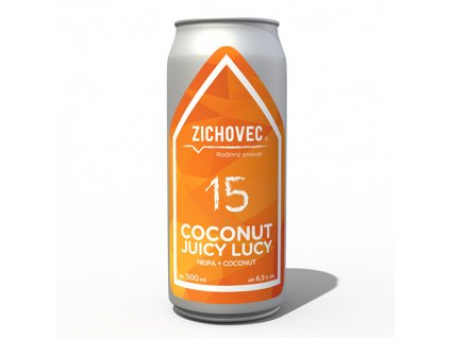 Rodinný pivovar Zichovec - Coconut Juicy Lucy 15° 0,5l (New England IPA)
