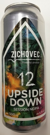 Rodinný pivovar Zichovec - Upside down 12° 0,5l (session NEIPA)