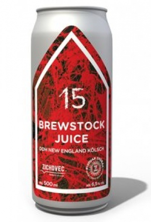 Rodinný pivovar Zichovec - Brewstock Juice 15° 0,5l (New England IPA)