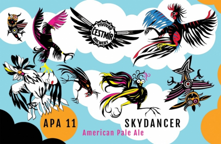Pivovar Čestmír - Skydancer 11° 0,7l (American Pale Ale)