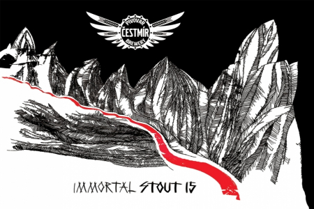 Pivovar Čestmír - Immortal Stout 15° 0,7l (Stout)