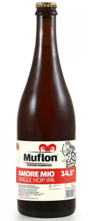 Pivovar Muflon - AMORE MIO 14° 0,7l (India Pale Ale)