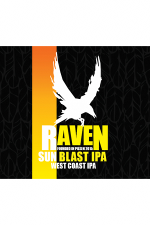 Pivovar Raven - Sun Blast IPA 16°  0,7l (India Pale ALe)