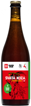 Pivo Falkenštejn - Svatá Koza 16° 0,7l (polotmavý ležák - Bock)