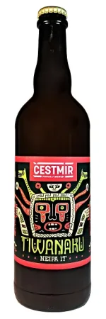 Pivovar Čestmír - Tiwanaku 17° 0,7l (Double New England IPA)