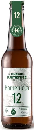 Kamenice nad Lipou - Kamenická 12° 0,5l (Světlý Ležák)