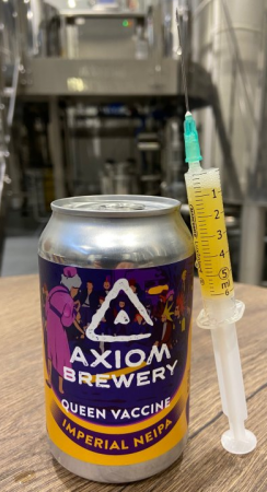 Pivovar Axiom - Queen Vaccine 18° 0,33l (Imperial New England IPA)