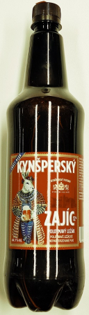 Kynšperský pivovar - Kynšperský polotmavý Zajíc 12° 1l (polotmavý ležák)