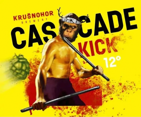 Pivovar Krušnohor - Cascade Kick IPL 12° 1l (India Pale Lager)