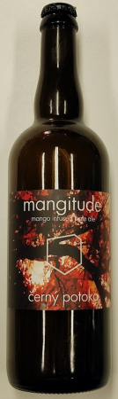 Černý potoka - Mangitude 13° 0,75l (Mango Pale Ale )