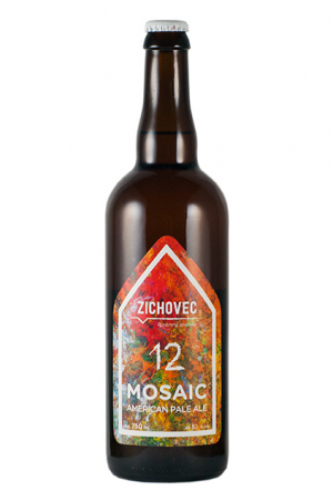 Rodinný pivovar Zichovec - Mosaic12° 0,7l (American Pale Ale)