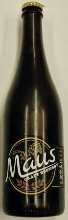 MAUS Craft Brewery - Ležák 11° 0,75l (Světlý Ležák)